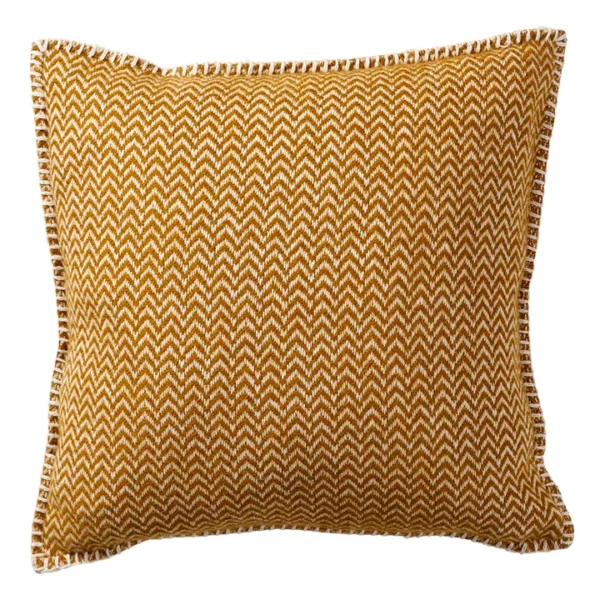 SALE Cushion Chevron - Caramel