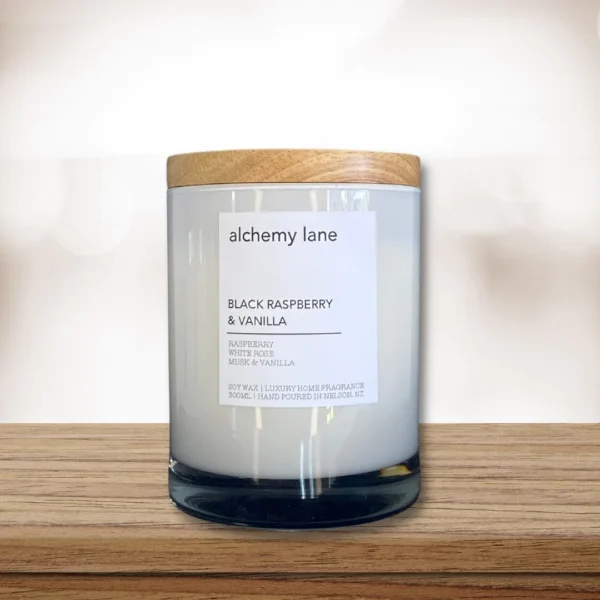 Black Raspberry & Vanilla - Soy Wax Candle